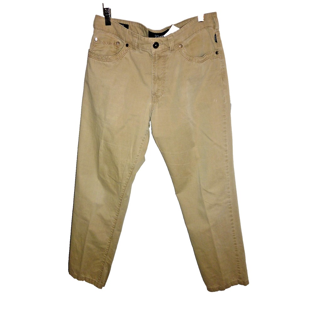 Atelier‎ Gardeur Nevio Pants Mens 34x29 Actual Beige Regular Fit Chinos Preppy